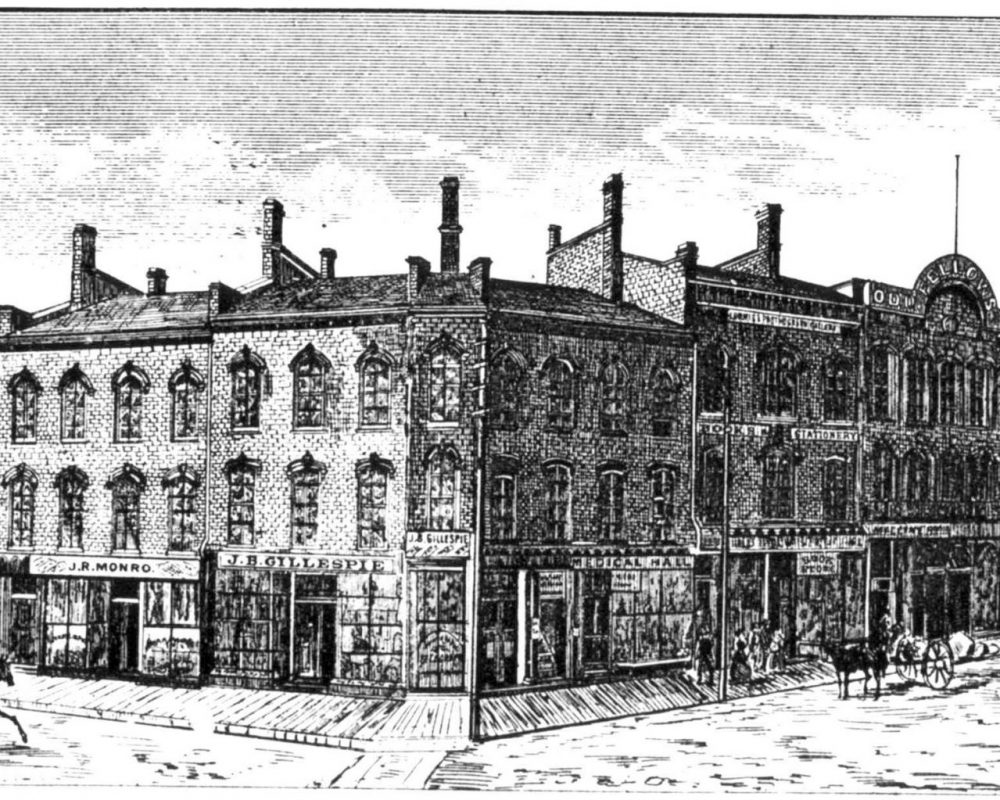 CornerOntarioStPaulWest Lithograph